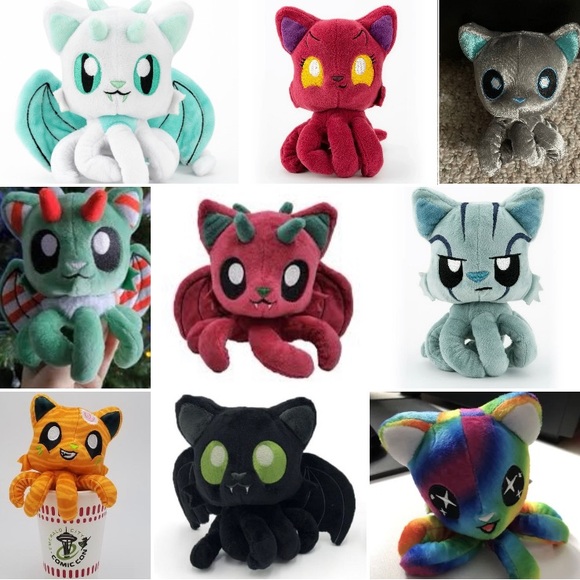 ISO - Tentacle Kitty Plushies - Little Ones - To BUY not Selling 🐱🐙 - Picture 3 of 5